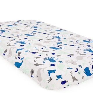 My Sea World - Baby Crib Sheet - CRB-SEWD