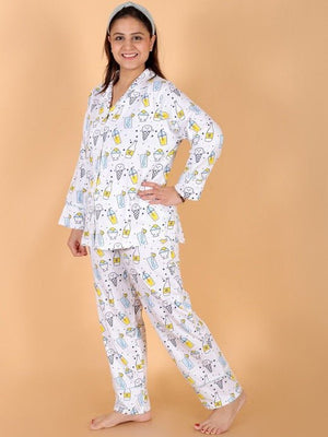 My Smoothie Matching Pajama Set for Mom and Baby- Combo of 2 - Twinning Combo