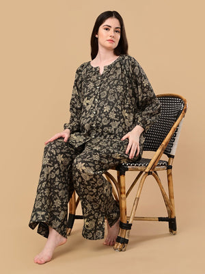 Mystic Medow Maternity and Nursing Nightwear Set - Multi Maternity Nightwear Set