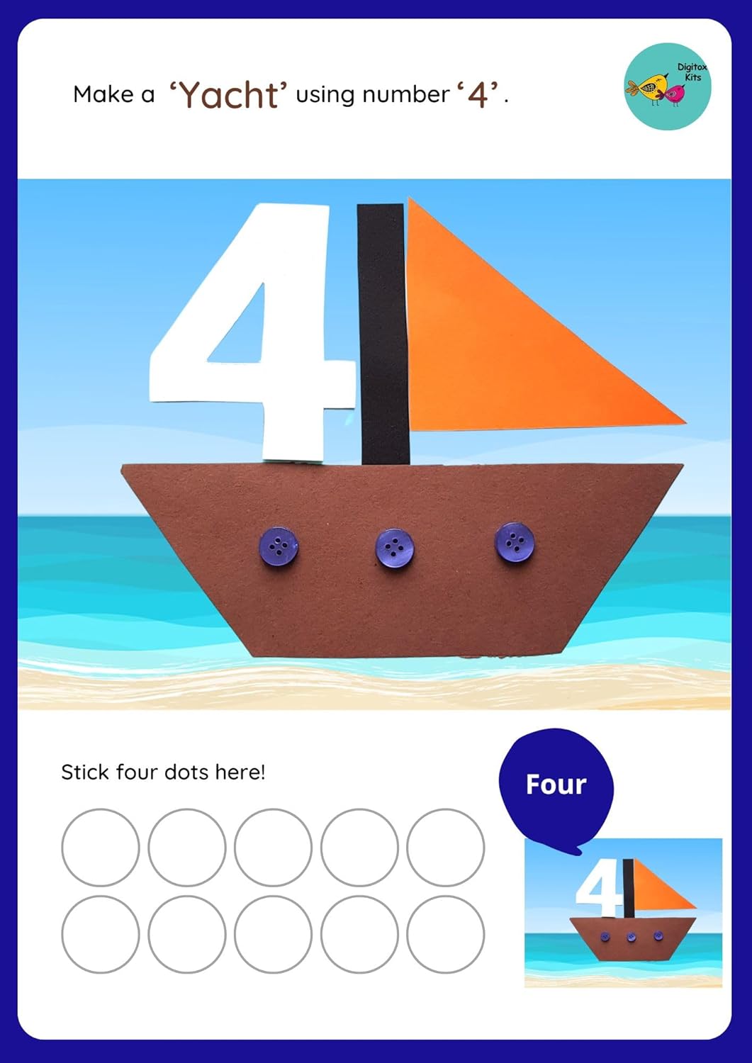 Digitox Kits Fun With Number DIY Activity Kit