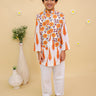 Narangi Boys Jacket And Kurta Pajama Set - KES - SC - NRNGB - 0 - 6