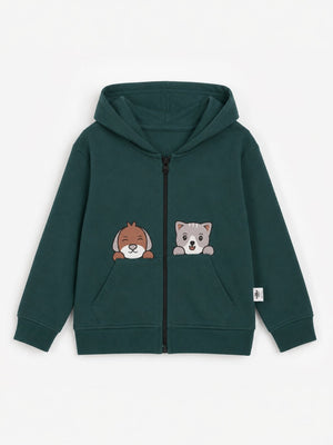 Naughty Puppies Zipper Jacket - 0-6 Months Kids Winter Zipper Jackets
