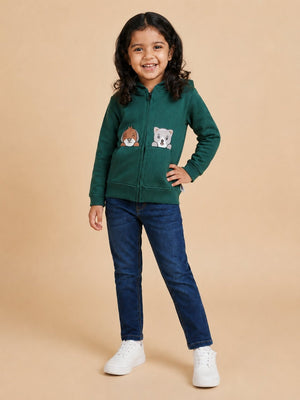 Naughty Puppies Zipper Jacket - 0-6 Months Kids Winter Zipper Jackets