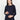Navy Blue Maternity and Nursing Sweatshirt - MNSWT-NBLU-S