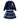 Navy Bunny Cardigan & Checked Skirt, Winterwear 2Pcs set for Girls - 2 - 3 Years Kids Clothing