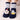 Navy & Grey Ted & Mittens Christmas Themed Ankle Length Socks For Kids - 2 - 4 Years Christmas