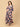 Navy Nectarine Maternity and Nursing Kaftan Nighty - NW - SD - NVNCT - S