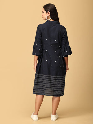 Navy Neverland Women's Dress - WDRS - SK - NVNR - S