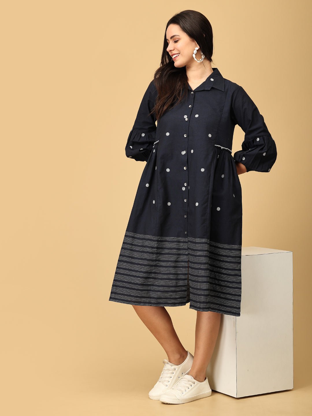 Navy Neverland Women's Dress - WDRS - SK - NVNR - S