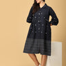 Navy Neverland Women's Dress - WDRS - SK - NVNR - S