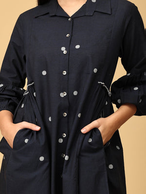 Navy Neverland Women's Dress - WDRS - SK - NVNR - S