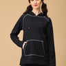 Navy & Nice Maternity and Nursing Sweatshirt Hoodie - MNSWT - SD - NVNCS - S