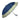 Navy with Grey Border Large Canopy Size Umbrella for Adults - Monsoon Wear