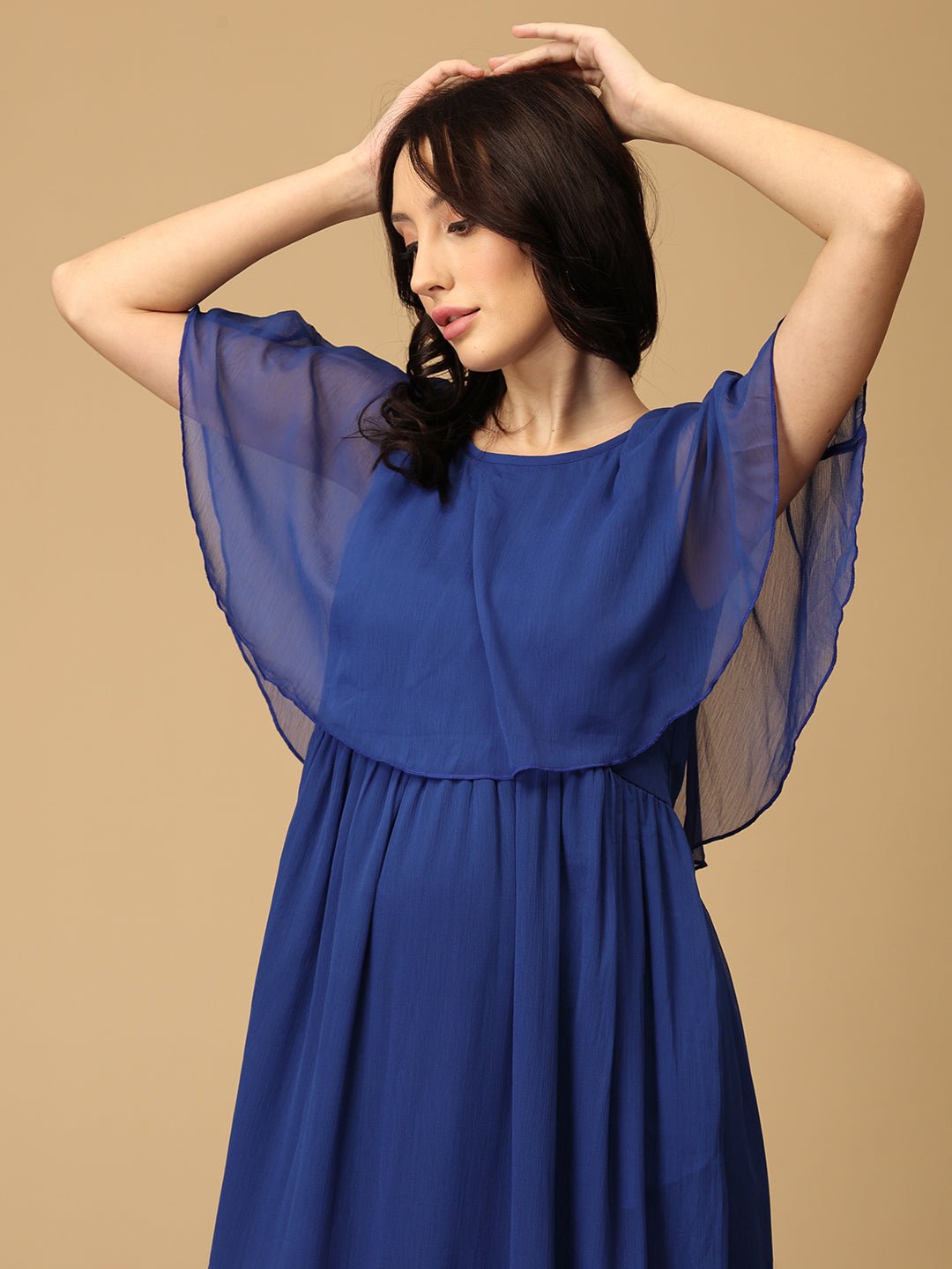 Nebula Grace Maternity and Nursing Dress - DRS - AS - NGRC - S