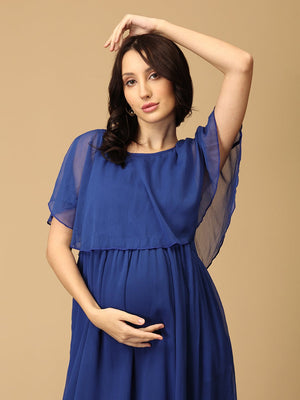 Nebula Grace Maternity and Nursing Dress - DRS - AS - NGRC - S
