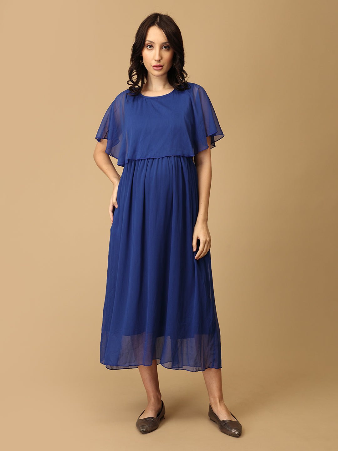Nebula Grace Maternity and Nursing Dress - DRS - AS - NGRC - S