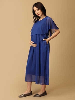 Nebula Grace Maternity and Nursing Dress - DRS - AS - NGRC - S