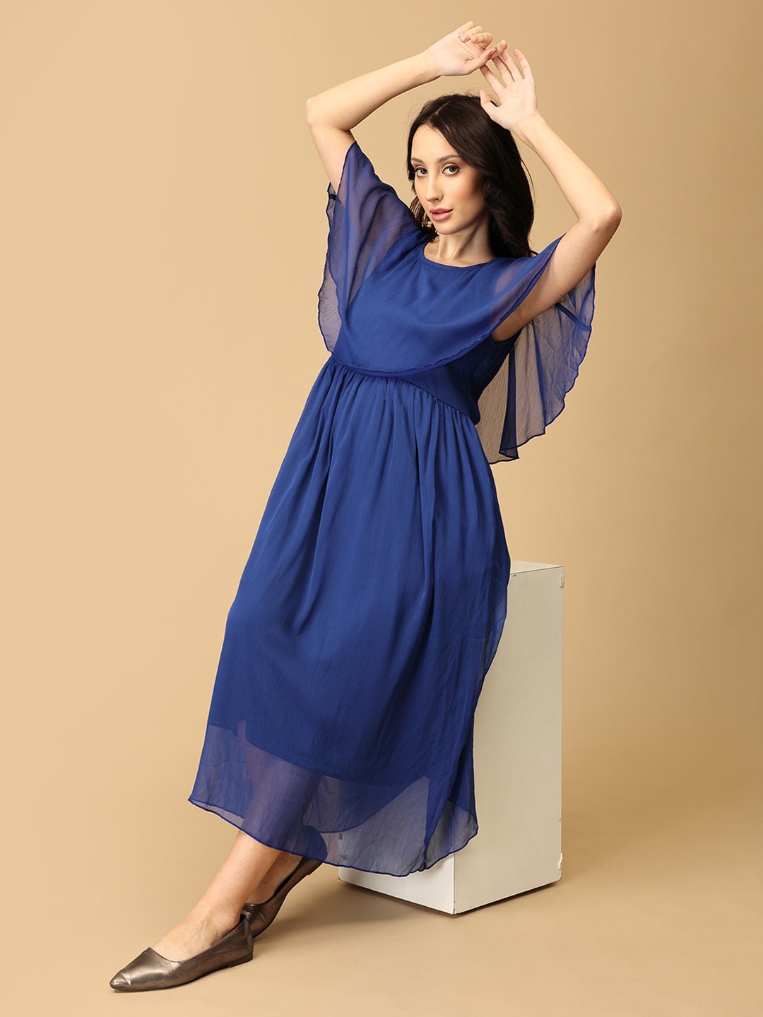 Nebula Grace Maternity and Nursing Dress - DRS - AS - NGRC - S