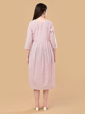 Nebula Maternity And Nursing Dress - S Maternity Casual Dress