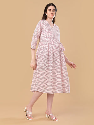 Nebula Maternity And Nursing Dress - S Maternity Casual Dress