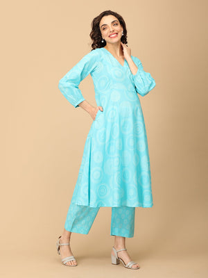 Neelam Niti Maternity and Nursing Kurta Set - MEW - SK - NLMNT - S