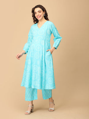 Neelam Niti Maternity and Nursing Kurta Set - MEW - SK - NLMNT - S