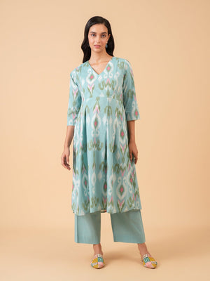 Neelambari Maternity and Nursing Kurta Set With Dupatta - S Maternity Ethnic Set