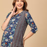 Neeloufer Maternity and Nursing Kurti Dress - MEW - SF - NLFR - S