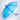 Neon Blue Jelly Transparent Umbrella for Teens & Adults - Monsoon Wear