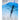 Neon Blue Jelly Transparent Umbrella for Teens & Adults - Monsoon Wear