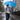 Neon Blue Jelly Transparent Umbrella for Teens & Adults - Monsoon Wear
