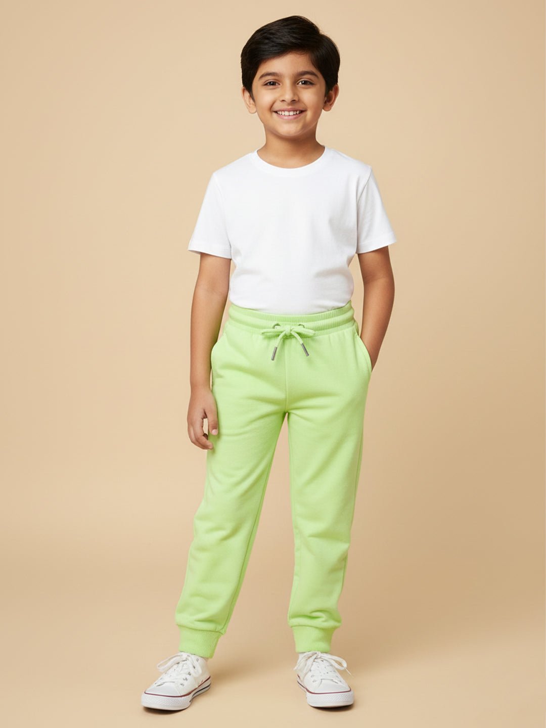 Neon Green Winter Sweatpants - WTSP - AN - NEOGN - 0 - 6