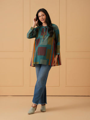 Neutral Lines Maternity and Nursing Top - S Maternity and Nursing Tops