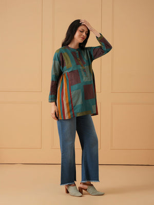 Neutral Lines Maternity and Nursing Top - S Maternity and Nursing Tops
