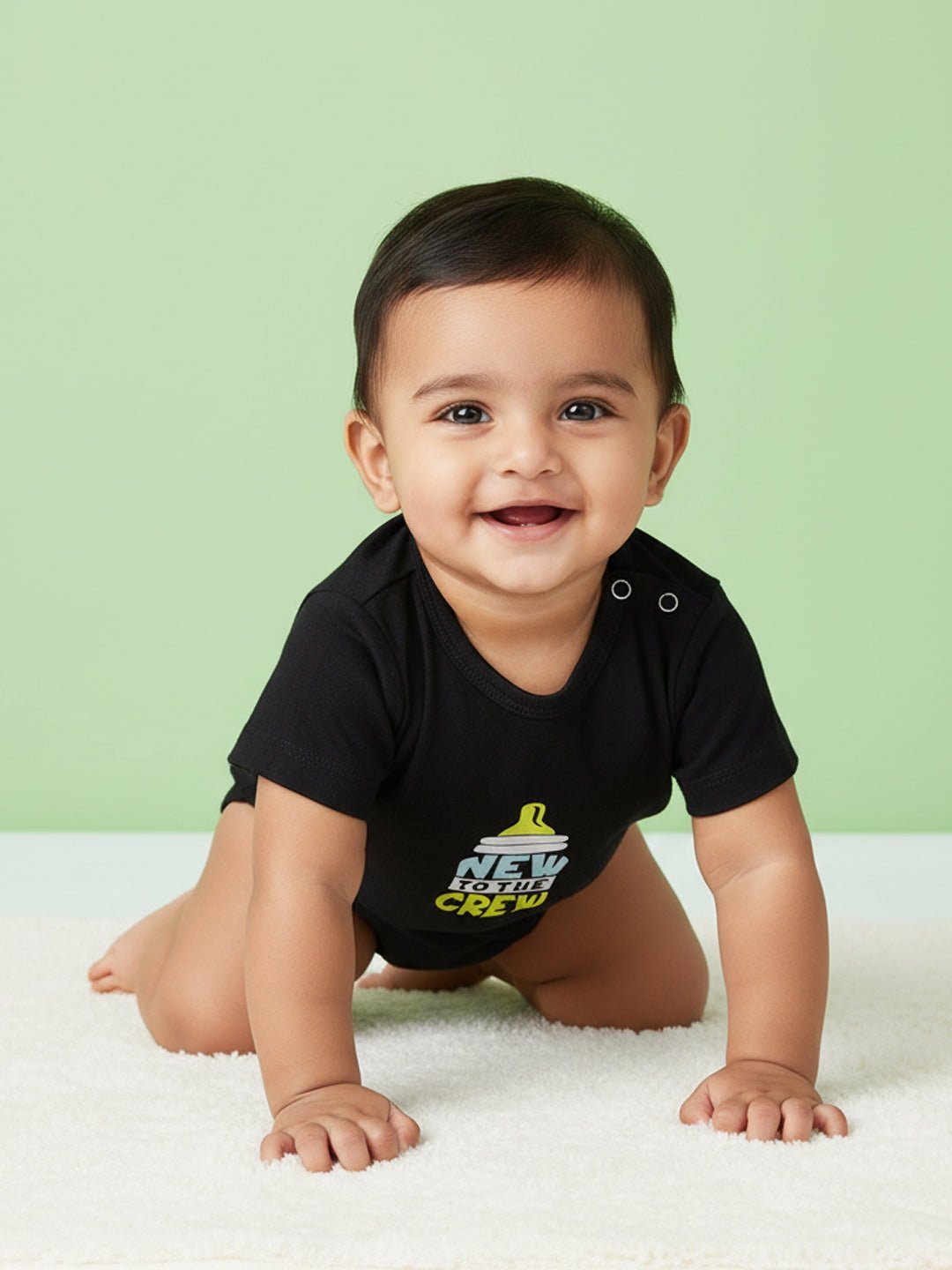 New to the Crew Baby Onesie - Preemie Newborn Onesie