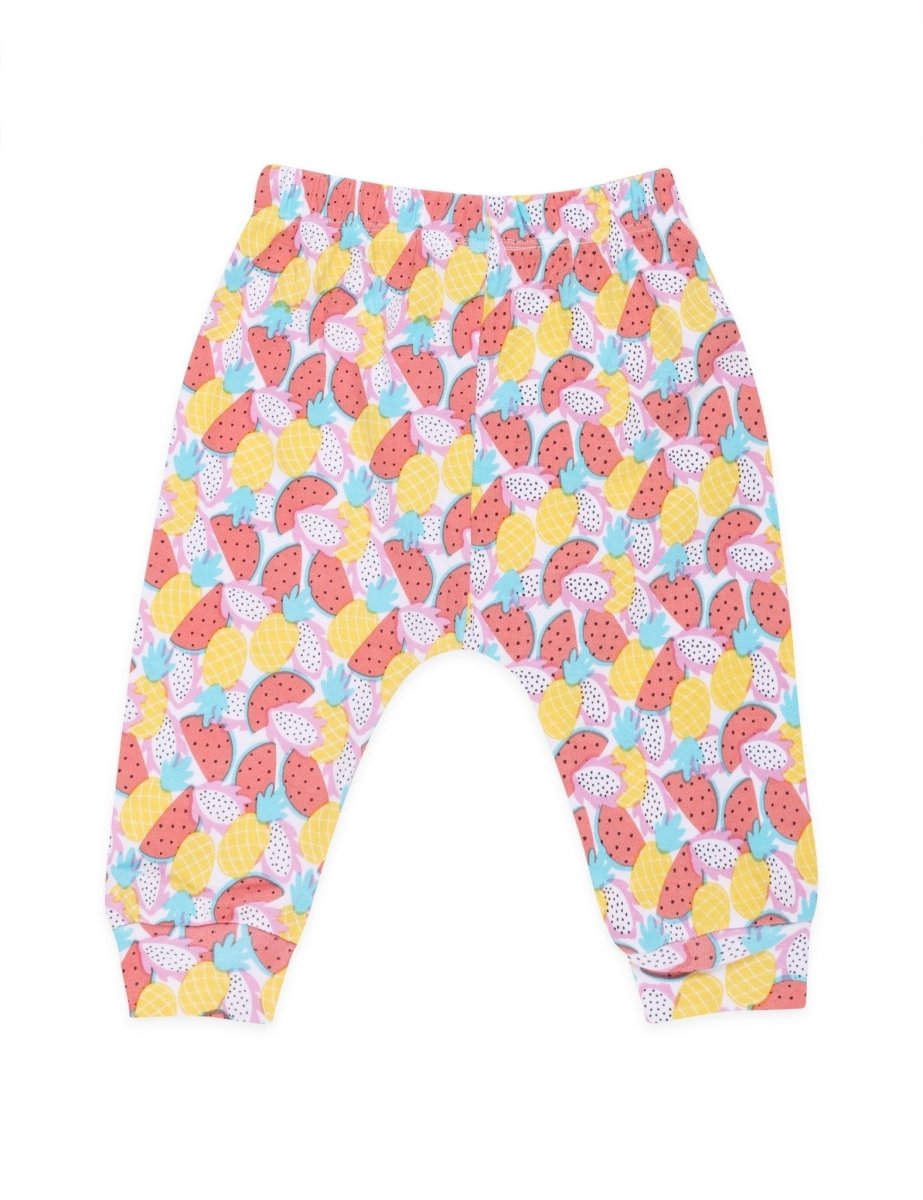 Newborn and Infant Pajama Set Combo of 2: Berry Bites-Fruitilicious - IPS-2-BBF-0-3