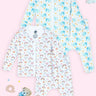 Newborn and Infant Pajama Set Combo of 2: Elephantastic - Rainbow Land - IPS2 - ELPR - 0 - 3
