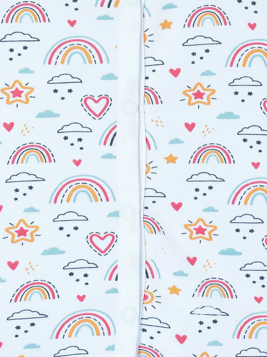 Newborn and Infant Pajama Set Combo of 2: Elephantastic - Rainbow Land - IPS2 - ELPR - 0 - 3