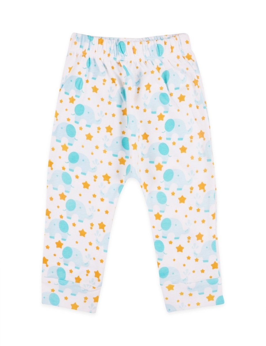 Newborn and Infant Pajama Set Combo of 2: Elephantastic-Rainbow Land - IPS2-ELPR-0-3