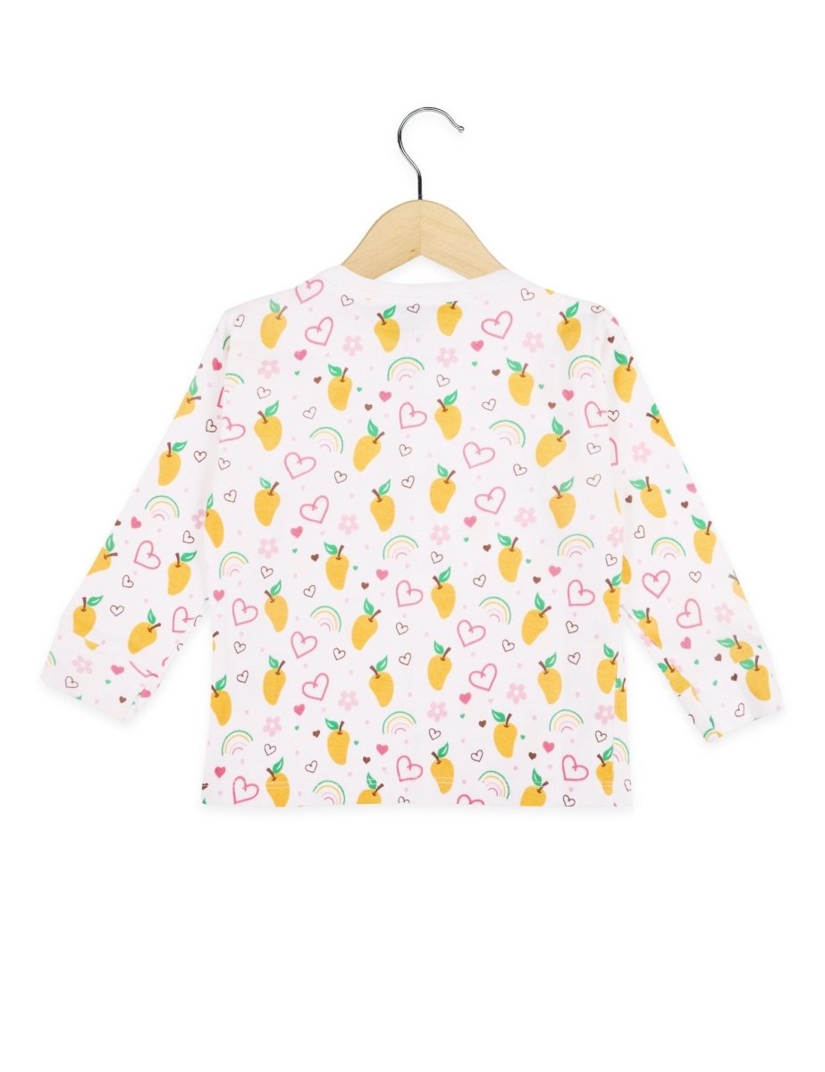 Newborn and Infant Pajama Set Combo of 2: Mango Mia-Fruitilicious - IPS2-MIFRL-0-3