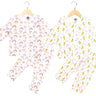 Newborn and Infant Pajama Set Combo of 2: Rainbow Land-Mango Mia - IPS-2-RLMM-0-3