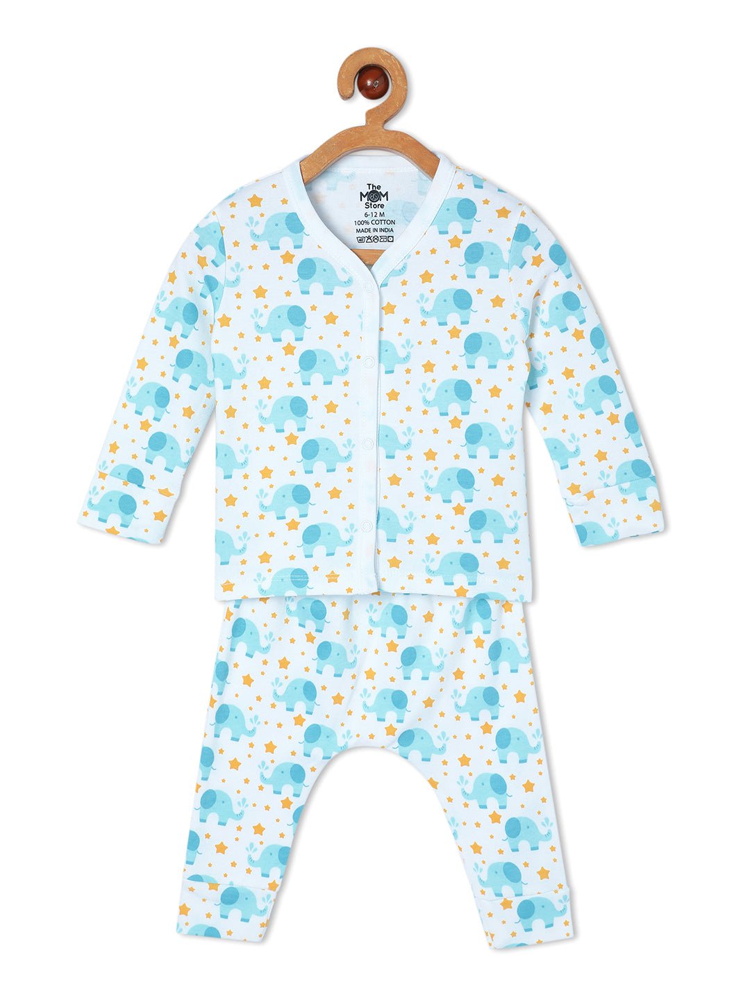 Newborn and Infant Pajama Set Combo of 3: Elephantastic-Mango Mia-Rainbow Land