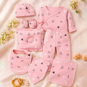 Newborn Baby Boy/Baby Girl 22pcs Gift Box, Peach (0 - 12 Months) - Baby Gifting