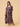 Nightfall Purple Maternity and Nursing Kaftan Nighty - S Maternity Nightwear