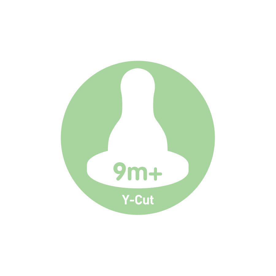 Dr. Brown'S Y-Cut Silicone Narrow Nipple, 2-Pack Transparent Birth to 3M