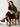 Noir Elegance Acrylic Woolen Stole - WNTSTL - NORELG