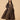 Noir Relax Fit Maternity and Nursing Nightwear With Robe Set - Black Maternity Nightwear Set