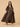Noir Relax Fit Maternity and Nursing Nightwear With Robe Set - Black Maternity Nightwear Set