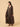 Noir Relax Fit Maternity and Nursing Nightwear With Robe Set - Black Maternity Nightwear Set