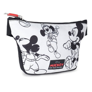 Novex Disney Mickey Mouse printed Waist Bag for Cute Kids Ideal for Travel, Hiking and Outdoor Activities -18 cm